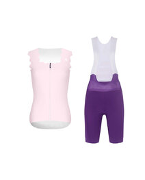 RIVANELLE sleeveless jersey and short pants - SCALLESSA - purple/pink